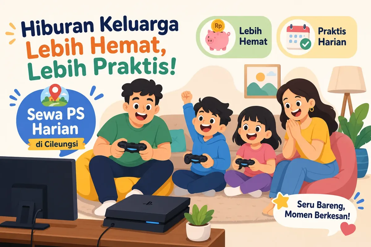 Panduan rental PS di Cileungsi untuk memilih PS4 atau PS5